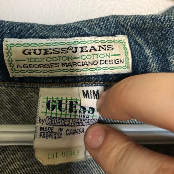 Vintage Guess by George’s Marciano Denim Jacket - Picture 4 of 6